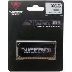 Оперативная память Patriot Steel Series, DDR4, 32GB (1x32 GB), 3200 MHz, CL22, радиатор, черный, SO-DIMM, фото5