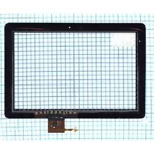 Сенсорное стекло (тачскрин) для Huawei MediaPad 10 Link (D2S10-231L) черное