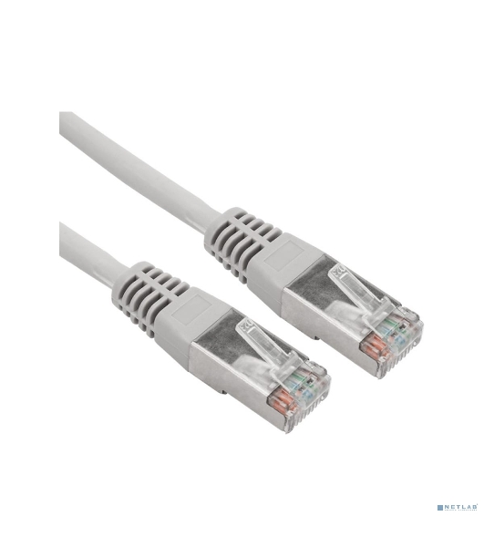 Пaтч-корд Rexant  F/UTP, cat. 5e, RJ45-RJ45, экранированный, 24AWG, LSZH, серый, 0,5м