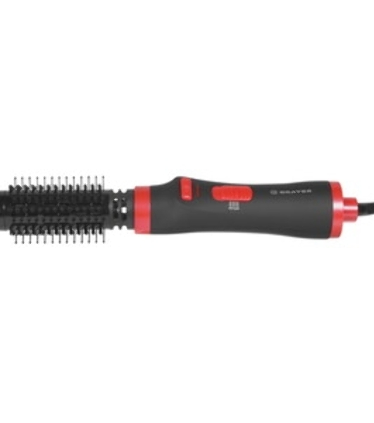 Фен-щетка BRAYER BR3133RD черный/красный, 1000 Вт, 40 мм