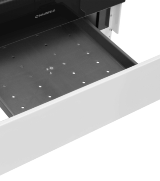 Плита электрическая Maunfeld MEC65CW07 белый, конфорок 4 шт, духовка 60 л, 60 см x 85 см x 60 см