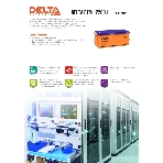 Батарея Delta DTM 12200 L (200 А\ч, 12В) свинцово- кислотный аккумулятор, фото2