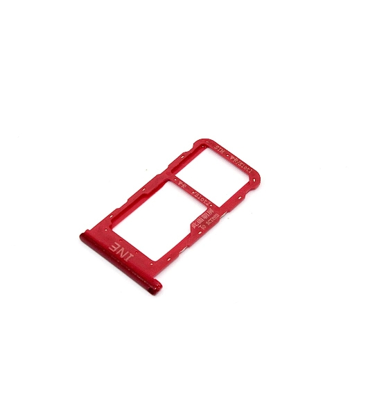 Лоток для SIM-карты Huawei P Smart Plus красный