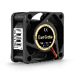 Вентилятор для корпуса ExeGate EX04015B3P-24 черный, 40 мм, 7800 об/мин, 33.1 дБ, 3 pin, фото 1