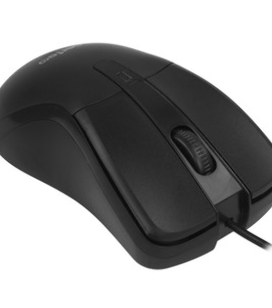 Мышь проводная Perfeo ORION черный/серый, 1000 dpi, USB, кнопки - 3