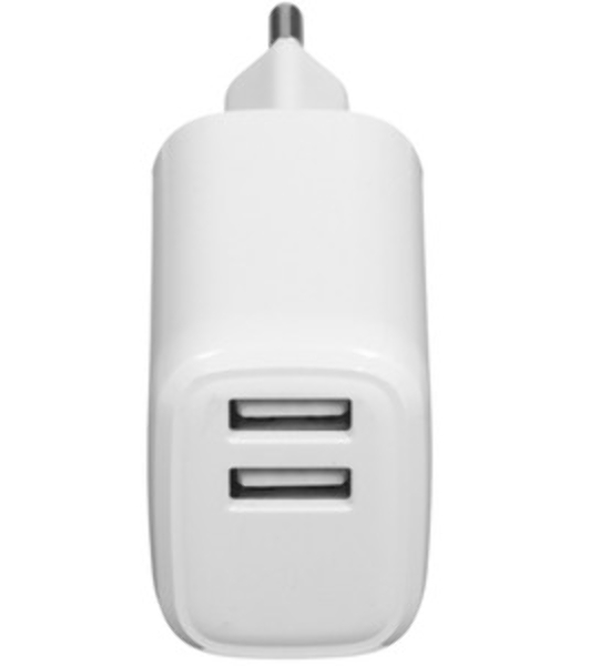 Сетевое зарядное устройство Cablexpert MP3A-PC-58, 10.5Вт, 2.1А, 2хUSB, белый, пакет