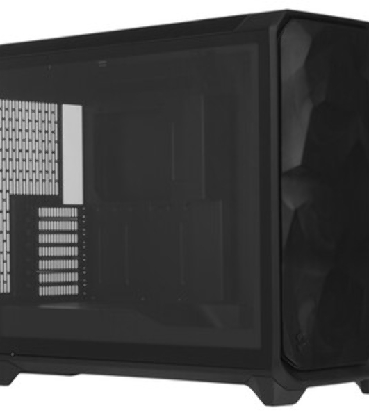 Компьютерный корпус без блока питания Case Fractal Design Meshify 3 TG Clear Tint, Midi-Tower, 3x140мм, 2xUSB-A 3.2 + 1xUSB 3.2 Type-C E-ATX, ATX, mATX, mITX, белый