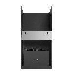 Вытяжка пристенная островная Maunfeld Box Push 40 черный, 40 см, 1000 куб. м/ч, 60 дБ, фото20