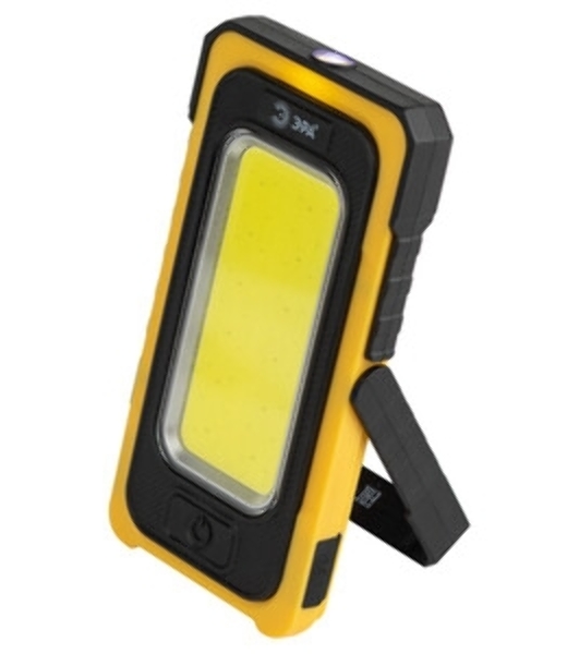 Фонарь аккумуляторный ЭРА Рабочие Практик RA-811 COB 15Вт powerbank солнечн. батарея магнит