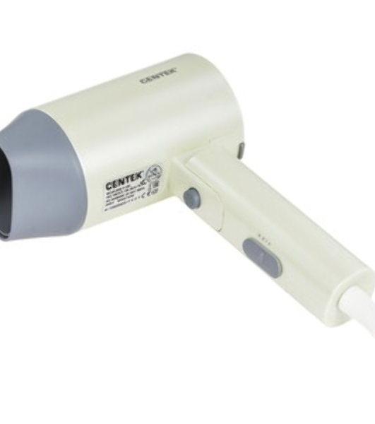 Фен Centek CT-2203 зеленый, 1600 Вт, компактный, ионизация