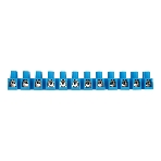 Клеммная винтовая колодка Rexant KВ-40 25-40, ток 100 A, полиэтилен синий (10 шт./уп.), фото3