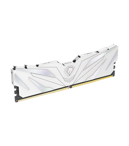 Оперативная память NETAC, DDR4, 16GB (2x8GB), 3200MHz, CL16, DIMM, с радиаторами, белый