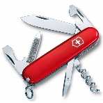 Нож перочинный Victorinox Sportsman (0.3803) 84мм 13 функций красный карт.коробка, фото 1