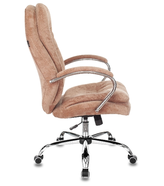 Кресло Бюрократ T-9950SL Fabric Velvet 90 светло-коричневый, ткань