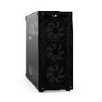 Компьютерный корпус Miditower ExeGate i3 BASE (ATX, без БП, с окном, 1*USB+1*USB 3.0, аудио, 4 вент. 12см с RGb подсветкой), фото11