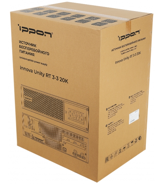 Источник бесперебойного питания Ippon Innova Unity RT 3-3 20K 20000Вт 20000ВА черный