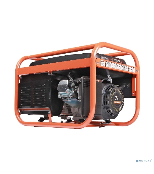 Электрогенератор бензиновый Patriot GRS 3800, 3 кВт, 62 дБ, 40 кг