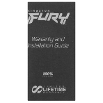Оперативная память Kingston Fury Beast, DDR5, 16Gb (1x16 GB), 6000 MHz, CL30, радиатор, RGB, белый, фото7