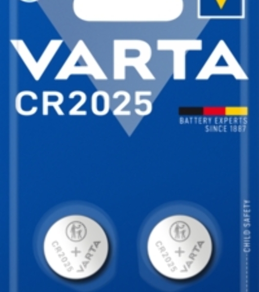 Батарейка CMOS CR2025 с коннектором, 3 В