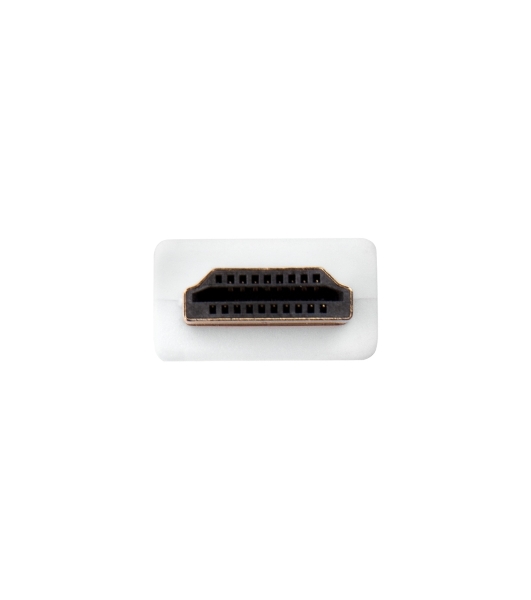 Кабель Rexant HDMI - HDMI 1.4, 2 м Gold белый