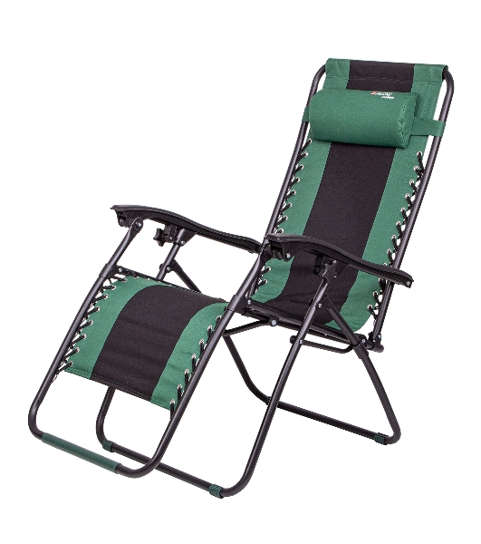 Кресло-шезлонг Palisad Camping складное, многопозиционное 160х63,5х109 cм