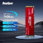 Накопитель SSD KingSpec XG7000, 2Tb, PCIe 4.0 x4, M.2 2280, NVMe, R/W 7400/6600, с радиатором, фото9