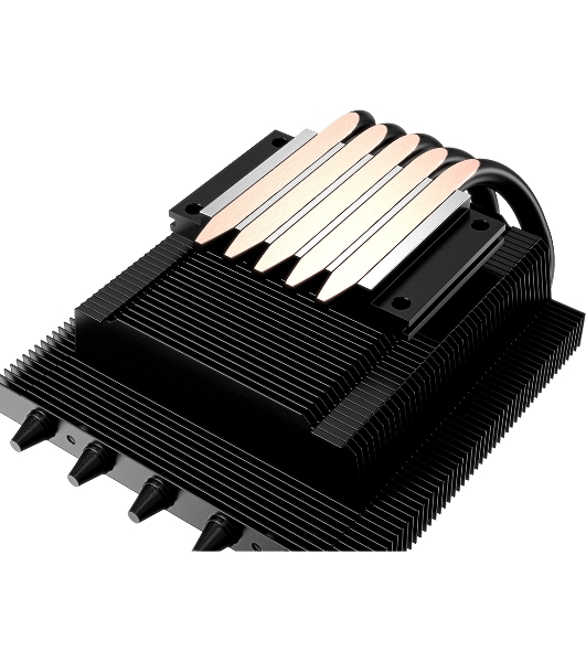 Кулер для процессора ID-COOLING IS-50X-V3 черный 120мм алюминий/медь 2000rpm 31.2db 4-pin 130W 56мм