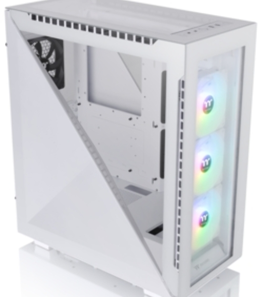 Компьютерный корпус Thermaltake Divider 500 TG Snow ARGb CA-1T4-00M6WN-01 White/Win/SPCC/Tempered Glass*4/120мм ARGb Fan*3/120мм Standard Fan*1 (527897)