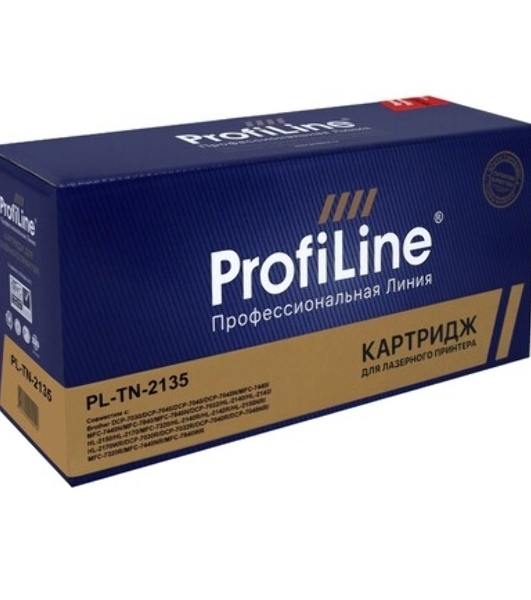 Картридж ProfiLine PL-TN-2135 для принтеров Brother HL-2140/2142/2150N/2170W/DCP-7030/7040/7045N/MFC-7320 1500 копий