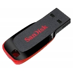 Флешка USB SanDisk Cruzer Blade (SDCZ50-128G-B35), 128Gb, USB 2.0, Type-A, R/W 16/4, черный, фото2