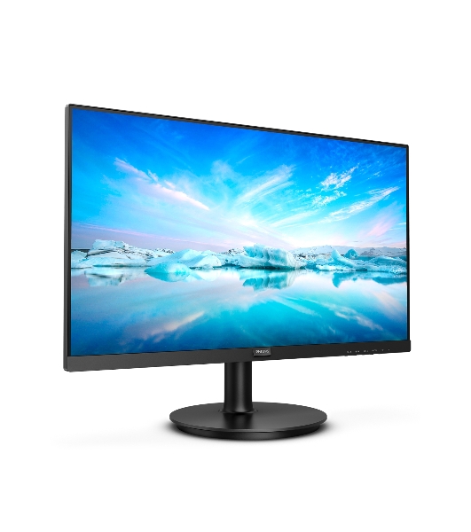 Монитор 21.5' Philips 222V8LA (00/01) VA 1920x1080, 75 Гц, 4 мс, 16:9, 250 кд/м2, 1xHDMI, 1xDP, 1xVGA, 1x3.5 мм, черный