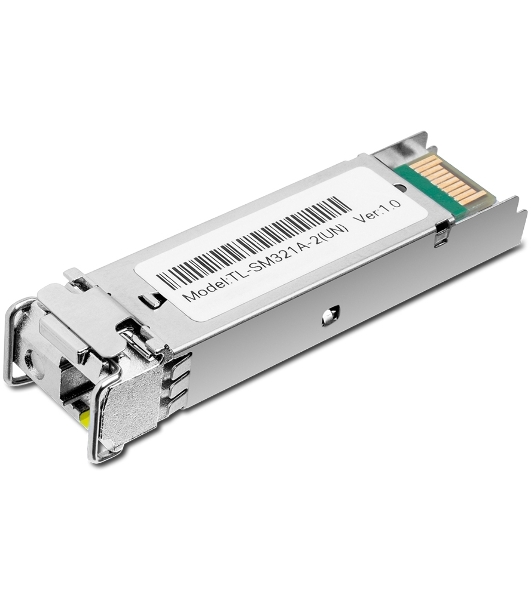 Модуль SFP TP-Link 1000Base-BX WDM Bi-Directional SFP module, TX: 1550 nm and RX: 1310 nm, 1 LC Simplex port, up to 2 km transmission distance in 9/125 μm SMF (Single-Mode Fiber), Supports Digital Diagnostic Monitoring (DDM).