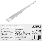 Светильник светодиодный Gauss ДПО-36w 4000K,3000Лм,1209х75х25, IP20, фото7