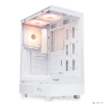 Компьютерный корпус HSPD F510, Panoramic Mid Tower, белый, TG, 0.5 SPCC, 3x120мм ARGB ATX, mATX, mITX 180/280/160мм 1x2.5', 1x3.5', 7xPCI 2xUSB-A 3.0 356x218x467мм, фото25