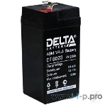 Батарея Delta DT 6023(2,3 А\ч, 6В) свинцово- кислотный аккумулятор, фото 1