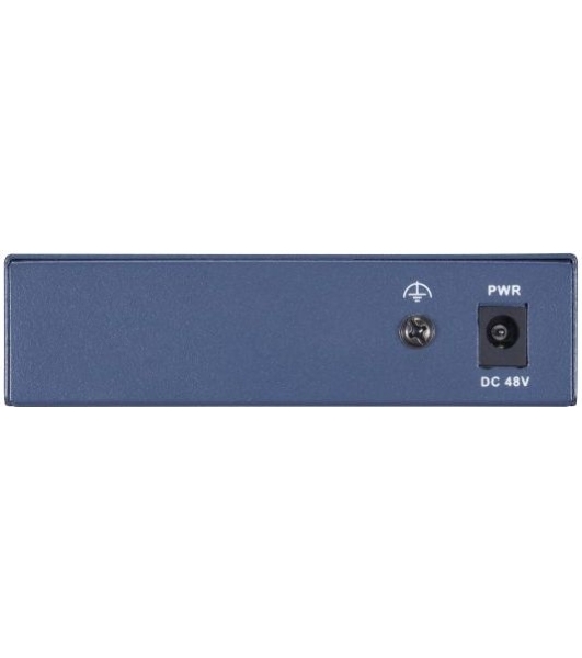 Коммутатор Hikvision DS-3E0505P-E 1x100Mb 4G 4PoE+ 60W неуправляемый