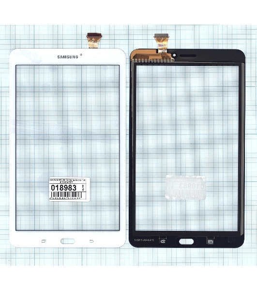Сенсорное стекло (тачскрин) для Samsung Galaxy Tab E 8.0 SM-T377, белое