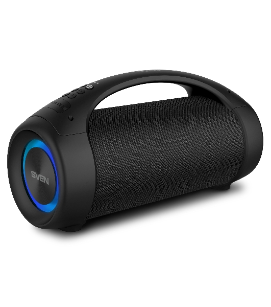 Акустическая система SVEN 370 2.0 черные (2x2W, USB, RGb подсветка)