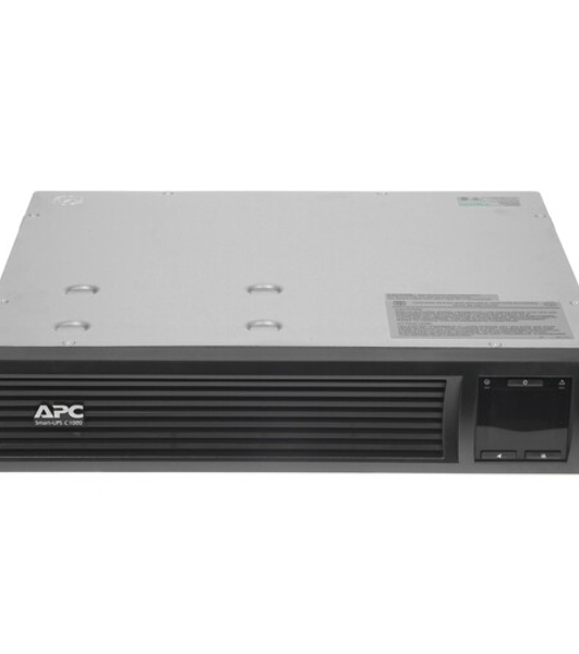 Источник бесперебойного питания APC Smart-UPS C 1000VA/600W, 2U RackMount, 230V, Line-Interactive, LCD, 1 year warranty(REP. SMC1000I-2U)