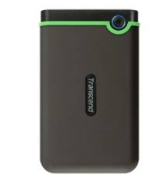 Внешний HDD 2.5' Transcend StoreJet 25M3, 2TB, USB 3.2 Gen 1 Type-A, 5400 rpm, серый