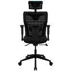 Кресло Aerocool GUARDIAN Ice Blue голубой, сетка, 150 кг, подголовник, регулируемые подлокотники, механизм качания, поясничная подушка, фото12