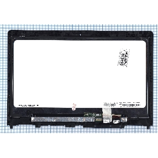 Модуль (матрица + тачскрин) для Lenovo Flex 4 14 черный с рамкой