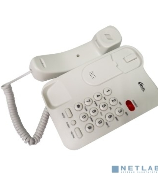 Телефон проводной Ritmix RT-311 белый