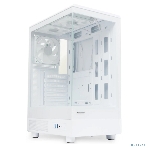 Компьютерный корпус HSPD F510, Panoramic Mid Tower, белый, TG, 0.5 SPCC, 3x120мм ARGB ATX, mATX, mITX 180/280/160мм 1x2.5', 1x3.5', 7xPCI 2xUSB-A 3.0 356x218x467мм, фото24