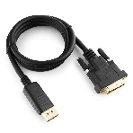 Кабель DisplayPort-DVI Gembird/Cablexpert 1м, 20M/19M, черный, экран, пакет, фото4