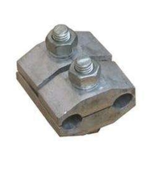 Зажим плашечный ПА-2-2А (2-х болт.) Электрофарфор 00000024