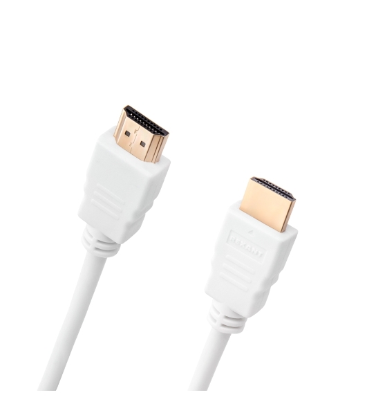 Кабель Rexant HDMI - HDMI 1.4, 1.5 м Gold белый