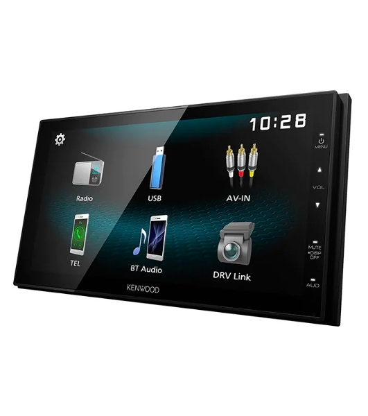Автомагнитола Kenwood DMX1025BT, 2 DIN, 6.8', Bluetooth, USB Type-A