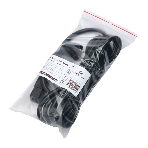 Кабель питания Cablexpert PC-S22-C19-2.5-3M, Schuko-C19, 3x2.5мм2, 16A, с заземлением, медь, 3м, черный, пакет, фото 1