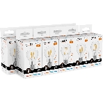 Лампа светодиодная филаментная Gauss Filament 9Вт цок.: E27 груша св. свеч. бел. теп. (упак.: 10 шт), фото10